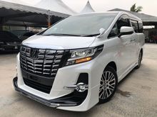 2016 UNREG Toyota Alphard 2.5 (A) SC FULL MODELLISTA KIT PRE-CRASH