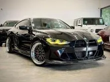 2021 BMW M4 3.0 Competition Coupe G82 RECON UNREGISTERED BBS LM COMP S58 SDRIVE