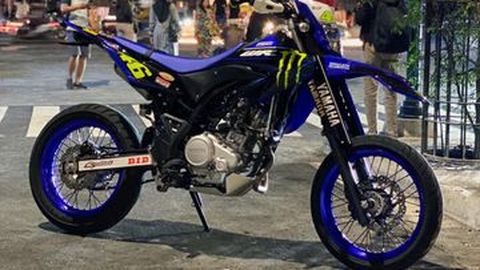 Motor Offroad Dimodif Jadi Supermoto Mulai Merebak di Jogja