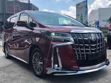 2018 NEW FACELIFT Toyota Alphard 3.5 Executive Lounge SPORT MPV