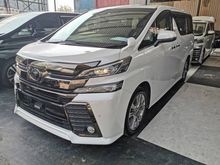 2017 Toyota Vellfire 2.5 Golden Eyes UNREG