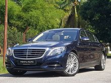 2015 MERCEDES S400 L (A)V6 S400L Hybrid 3.5 petrol ,Long wheel base (LWD) High Spec CKD local Brand New by C&C Mercedes Malaysia.