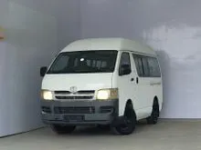 2010 Free warranty high roof 11 Seater Toyota Hiace 2.7 Window Van