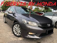 2014 Honda Accord 2.0 i-VTEC VTi-L FULL SERVICE RECORD BY HONDA MALAYSIA
