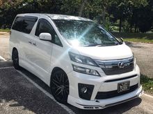 2009/13 Toyota Vellfire 2.4 Z Platinum