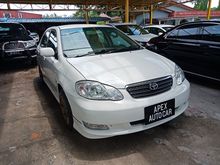 2006 Toyota Corolla Altis 1.6 (A) E TR-D Sedan 1 OWNER FULL SERVICE. MEGA CLEARANCE.