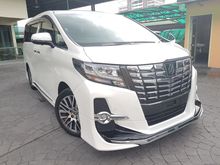 2015 Toyota Alphard 2.5 S C Package MPV Sun Roof Unregistered