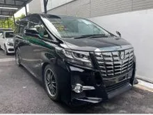 2017 Toyota Alphard 2.5 SA (PROMOTION PRICE ) SUNROOF,MODELLISTA BODYKIT ,2 POWER DOOR ,7 SEATER ,REAR CAMERA UNREG