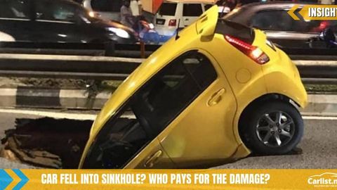 Car Fell into Sinkhole? Who Pays for the Damage?