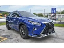 Lexus RX 200t, 3 eye LED, 360 cameras, HUD, White leather interior, Rear electric seats