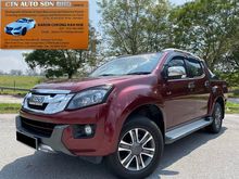 2016 ISUZU D-MAX 2.5 4x4 (a)F/SERVICE RECORD 20K R/CAM 2WD 4WD TRUE YEAR MAKE