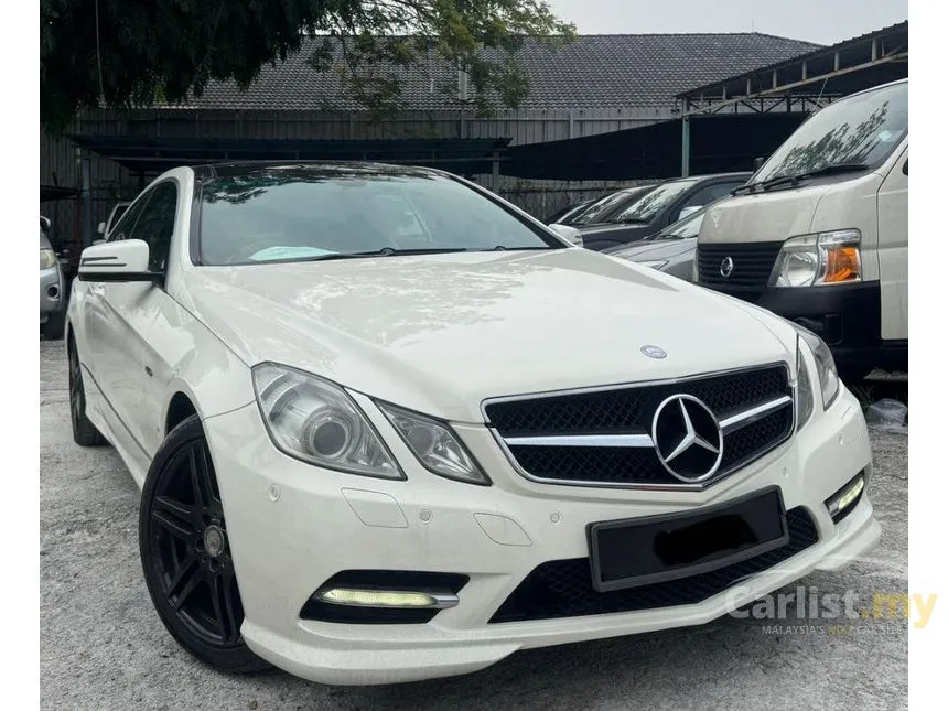 2012 Mercedes-Benz E250 Avantgarde CGI Coupe