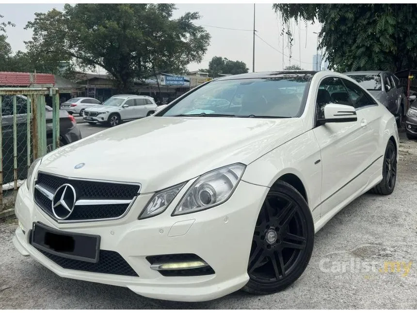2012 Mercedes-Benz E250 Avantgarde CGI Coupe