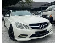 2012 Mercedes Benz E250 1.8 (A) COUPE S/ROOF 1YWRT