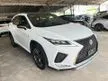 Recon 2020 Lexus RX300 2.0 F Sport SUV # PANORAMIC ROOF , BLACK LEATHER , HUD , BSM - Cars for sale