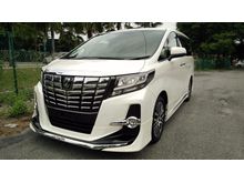 2016 Toyota Alphard 2.5 SC - Normal Spec OR Full Spec