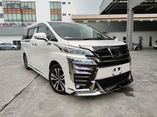 2018 Toyota Vellfire 3.5 Z G Edition MPV 3.5 ZG Modelista Bodykit PCS LKA DIM Roof Monitor Unreg
