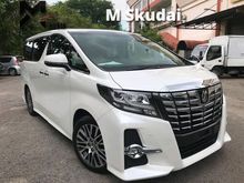 2016 Toyota Alphard 2.5 SC ALPINE PLAYER & ROOF MONITOR & SUNROOF!!!