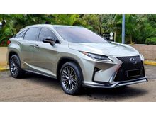 2018 Lexus RX300 2.0 F-Sport SUV ATPM Abu-Abu Metalik - KM 10RIBUAN ASLI - PAJAK PANJANG - MULUS NO MINUS - SIAP PAKAI