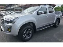 2019 ISUZU D-MAX DOUBLE CAB 2.5 M TURBO INTERCOOLER VGS 2WD (MT) (4X4) - (GOOD CONDITION) ICEBERG SILVER - METALLIC 5E-MT 122,000KMS