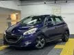 Used 2013 Peugeot 208 1.6 Allure Hatchback (A) ONE YEAR WARRANTY ONE OWNER LOW MILEAGE TIP TOP CONDITION