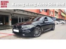 2020 BMW 530i 2.0 M Sport Sedan (A) REG NOV 2020, 1 CAREFUL OWNER, F/S/RECORD, L/MIL - 68K KM, SUNROOF, P/BOOT, FREE 2 YEARS CAR WARRANTY, 18 S/RIMS