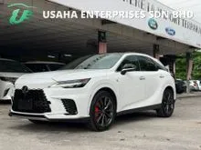 2025 LEXUS RX350 F SPORT 2.4**WHITE INTERIOR**REAR POWER SEAT**PANORAMIRC ROOF**DIGITAL INNER MIRROR**HEAD UP DISPLAY**NEW FACELIFT DIGITAL METER**