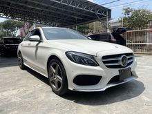 2016 Mercedes-Benz C200 2.0 AMG Sedan JAPAN UNIT DISTRONIC BLIND SPOT ASSIST MANY UNIT