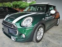 4Year Warranty 2015 MINI 3 Door 2.0 Cooper S Hatchback Interier 2Tone i-Drive Classic Green