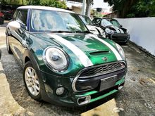 5 Year Warranty 2015 MINI 3 Door 2.0 Cooper S Hatchback Interier 2Tone i-Drive Classic Green