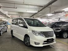 2015 Nissan Serena 2.0 Highway Star AT PEMAKAIAN 2016
