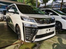 2019 Toyota Vellfire 2.5 ZG