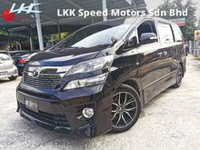 2011 Toyota Vellfire 2.4 ZP Z PLATINUM POWER BOOT