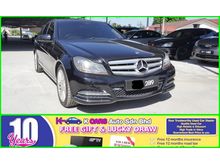2013 Mercedes-Benz C200 CGI 1.8 Avantgarde Low Mileage Original Paint Accident Free No Repair Need Good Condition Worth Buy