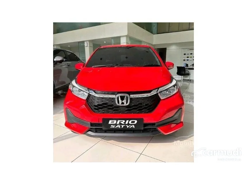 Jual Mobil Honda Brio 2023 E Satya 1.2 di Jawa Barat Automatic Hatchback Merah Rp 183.000.000