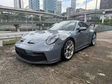 2022 Porsche 911 4.0 GT3 Coupe UK Spec with Arctic Grey, PCCB, BOSE Sound, Carbon Bucket Seats, Roll Cage, LED Matrix Headlights