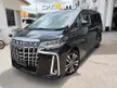 Recon 2022 Toyota Alphard 2.5 G S C SC Package MPV / SUNROOF /MOONROOF/ PILOTS SEATS/ POWER BOOT