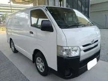 2017 Toyota HIACE 2.5 (M) Panel Van