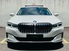 NEW STOCK, BMW 740LE 3.0 XDRIVE M-SPORT , ORI YEAR 2021 , FSR BMW MALAYSIA , ORI PAINT , ACCIDENT FREE , FACELIFT LASER LIGHT , NAPPA BROWN LEATHER