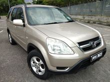 2002 Honda CR-V 2.0 i-VTEC SUV (A) #CRV #SUV #CAR KING #ACCIDENT FREE #LIKE NEW CAR CONDITION
