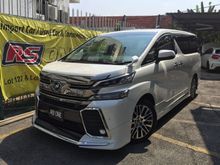 2015 Toyota Vellfire 2.5 ZG ALPINE SUNROOF MODELLISTA UNREG
