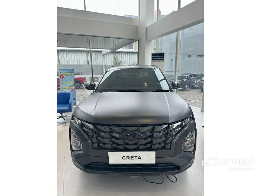 Jual Mobil Hyundai Creta 2024 Alpha 1.5 di Jawa Barat Automatic Wagon Hitam Rp 421.800.000