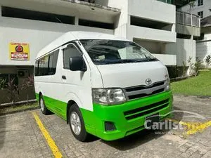 2012 Toyota Hiace 2.5 Window Van Van