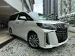 Recon CHEAPEST 2020 Toyota Alphard 2.5 G SA S Golden Eyes TYPE GOLD SUPER DEALS UNREG