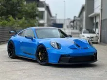 2022 Porsche 911 4.0 GT3 Coupe UK Spec Unregistered 992.1 Carbon Bucket Seats PCCB Roll Cage Bose Sound System Front Lifter Alcantara Steering Shark B