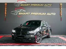 2022 Bmw X4 xDRIVE30i 2.0L M-sport /Accident Free /Full M-Performance bodykit /Sunroof /Power Boot /Pirelli Tyre / G02 Facelift /HarmonKardon System
