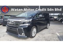 2016 Toyota Vellfire 2.5 Z A P/BOOT 4CAM UNREG