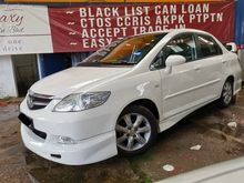 2008 Honda City 1.5 VTEC Sedan NAMA BLACKLIST,CTOS,CCRIS,PTPTN,NO DOCUMENT CAN LOAN KEDAI MUKA SIKIT