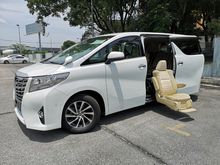 2015 Toyota Alphard 3.5 GF WELCAB - Side-Lift Chair / JBL Home Theater / 4 Year Warranty