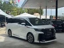 2024 Toyota Vellfire 2.4 Z Premier MPV TWIN MOONROOF MODELLISTA BODYKIT MUFFLER RIMS ROOF MONITOR DIM BSM HUD 360 CAMERA TOYOTAT EAMMATE GRADE 5A